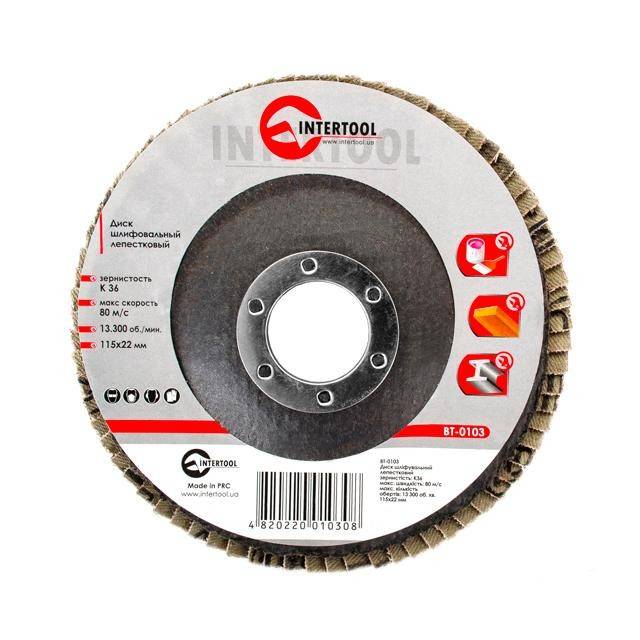 Диски шліфувальні для УШМ