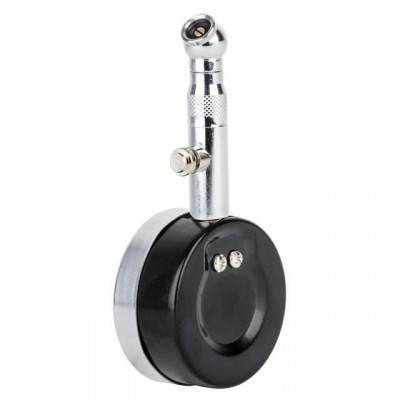 Будкрам купити Вимірювач тиску в шинах стрілочний, металевий корпус, клапан скидання тиску AT-1004 Вимірювач тиску в шинах стрілочний, металевий корпус, клапан скидання тиску AT-1004 3