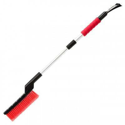 Будкрам купити Щітка зі скребком телескопічна 68-86см INTERTOOL AT-0118 Щітка зі скребком телескопічна 68-86см INTERTOOL AT-0118 2