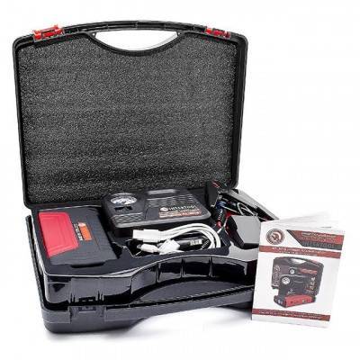 Будкрам купить Набор пускозарядное устройство универсальное 16800 mАч и мини компрессор INTERTOOL AT-3010 Набор пускозарядное устройство универсальное 16800 mАч и мини компрессор INTERTOOL AT-3010 4