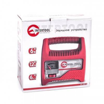 Будкрам купити Пристрій зарядний для акумуляторів 6/12 в INTERTOOL AT-3014 Пристрій зарядний для акумуляторів 6/12 в INTERTOOL AT-3014 2
