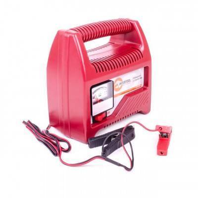 Будкрам купити Пристрій зарядний для акумуляторів 6/12 в INTERTOOL AT-3014 Пристрій зарядний для акумуляторів 6/12 в INTERTOOL AT-3014 4