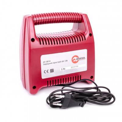 Будкрам купити Пристрій зарядний для акумуляторів 6/12 в INTERTOOL AT-3014 Пристрій зарядний для акумуляторів 6/12 в INTERTOOL AT-3014 5