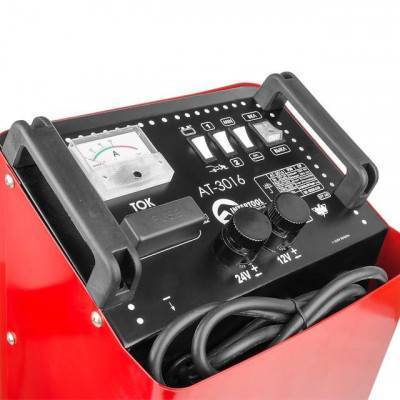 Будкрам купить Пускозарядное устройство 12В-24В, 300А, 1.2кВт INTERTOOL AT-3016 Пускозарядное устройство 12В-24В, 300А, 1.2кВт INTERTOOL AT-3016 3