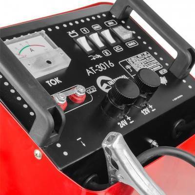 Будкрам купить Пускозарядное устройство 12В-24В, 300А, 1.2кВт INTERTOOL AT-3016 Пускозарядное устройство 12В-24В, 300А, 1.2кВт INTERTOOL AT-3016 4