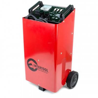 Будкрам купить Пускозарядное устройство 12В-24В, 300А, 1.2кВт INTERTOOL AT-3016
