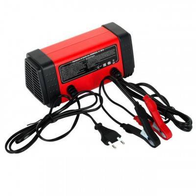 Будкрам купити Зарядний пристрій 6/12В, 4/8A, 230В, LED-індикація INTERTOOL AT-3018 Зарядний пристрій 6/12В, 4/8A, 230В, LED-індикація INTERTOOL AT-3018 4