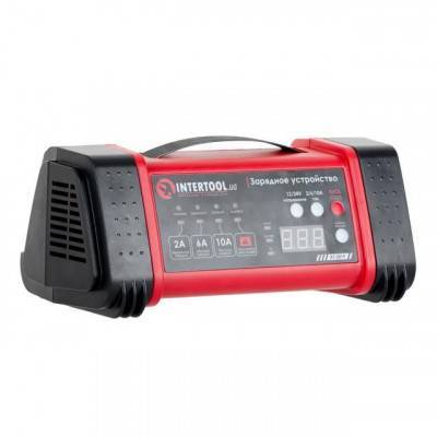 Будкрам купити Зарядний пристрій 12/24В, 2/6/10А, 2/6A, 230В, дисплей INTERTOOL AT-3019 Зарядний пристрій 12/24В, 2/6/10А, 2/6A, 230В, дисплей INTERTOOL AT-3019 2