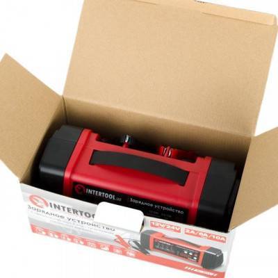 Будкрам купити Зарядний пристрій 12/24В, 2/6/10А, 2/6A, 230В, дисплей INTERTOOL AT-3019 Зарядний пристрій 12/24В, 2/6/10А, 2/6A, 230В, дисплей INTERTOOL AT-3019 8