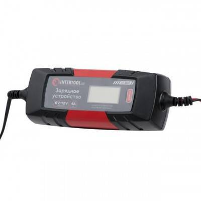 Будкрам купити Зарядний пристрій 6/12В, 1/2/3/4А, 230В, зимовий режим зарядки, дисплей, максимальна ємність акумулятора, що заряджається 1.2-120 А/год INTERTOOL AT-3024 Зарядний пристрій 6/12В, 1/2/3/4А, 230В, зимовий режим зарядки, дисплей, максимальна ємність акумулятора, що заряджається 1.2-120 А/год INTERTOOL AT-3024 3