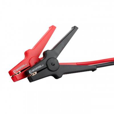 Будкрам купити Пускові дроти 600А, 4м, до -40°C, чохол INTERTOOL AT-3048 Пускові дроти 600А, 4м, до -40°C, чохол INTERTOOL AT-3048 2