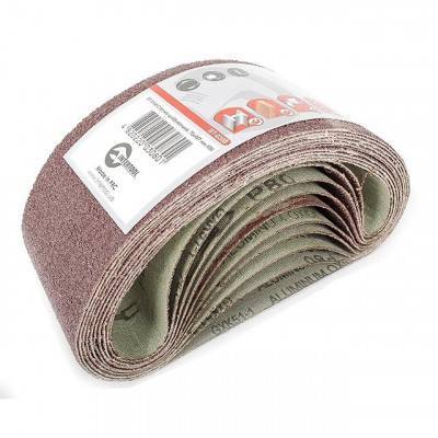 Будкрам купить Лента шлифовальная 75x457 мм, зерно 80, уп. 10 шт. INTERTOOL BT-0308