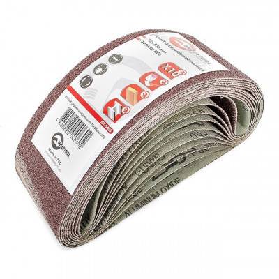 Будкрам купить Лента шлифовальная 75x533 мм, зерно 60, уп. 10 шт. INTERTOOL BT-0406