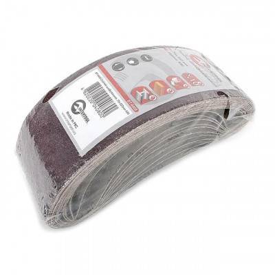 Будкрам купити Стрічка шліфувальна 75x533 мм, зерно 80, уп. 10 шт. INTERTOOL BT-0408 Стрічка шліфувальна 75x533 мм, зерно 80, уп. 10 шт. INTERTOOL BT-0408 2