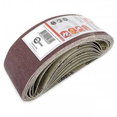 Будкрам купить Лента шлифовальная 75x533 мм, зерно 80, уп. 10 шт. INTERTOOL BT-0408