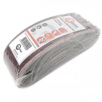 Будкрам купити Стрічка шліфувальна 75x533 мм, зерно 100, уп. 10 шт. INTERTOOL BT-0410 Стрічка шліфувальна 75x533 мм, зерно 100, уп. 10 шт. INTERTOOL BT-0410 2