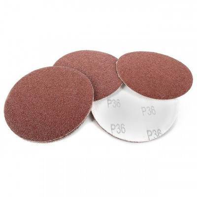 Будкрам купить Круг наждачный самоклеющийся 125 мм, К36, уп. 10 ед. INTERTOOL BT-0503