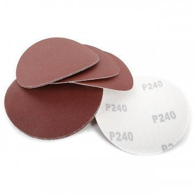 Будкрам купити Круг наждачний самоклеючий 125 мм, К240, уп. 10 од. INTERTOOL BT-0524