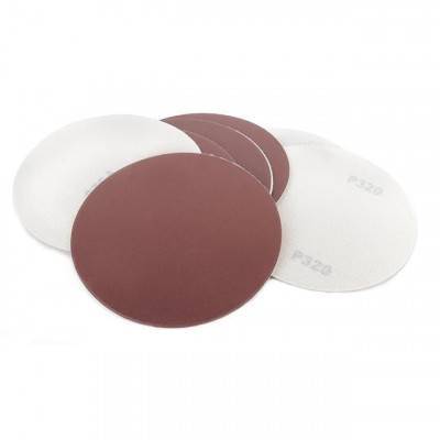 Будкрам купити Круг наждачний самоклеючий 125 мм, К320, уп. 10 од. INTERTOOL BT-0532