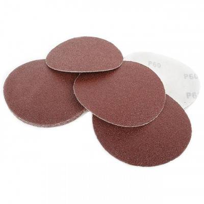 Будкрам купити Круг наждачний самоклеючий 125 мм, К60, уп. 10ед. INTERTOOL BT-0556