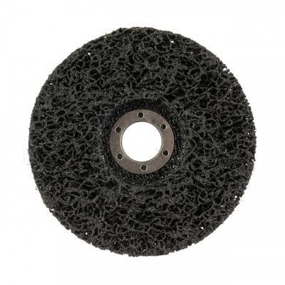 Будкрам купити Диск зачисний зі спіненого абразиву чорний 125*22,2*13 мм, P46, T27 INTERTOOL BT-0602 Диск зачисний зі спіненого абразиву чорний 125*22,2*13 мм, P46, T27 INTERTOOL BT-0602 2