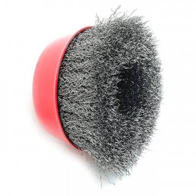 Будкрам купить Щетка чашечная 100 мм, для УШМ, М14 (витая проволока) INTERTOOL BT-1100 Щетка чашечная 100 мм, для УШМ, М14 (витая проволока) INTERTOOL BT-1100 3