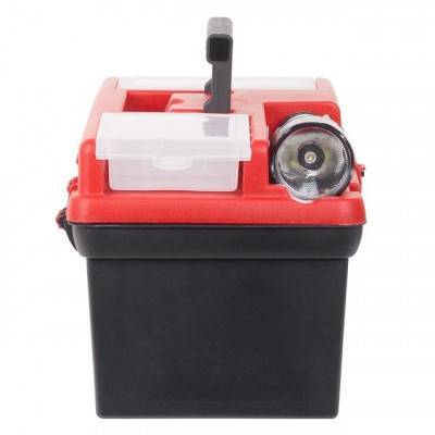 Будкрам купить Ящик для инструмента c фонарем 16" 395*220*200 мм INTERTOOL BX-0017 Ящик для инструмента c фонарем 16" 395*220*200 мм INTERTOOL BX-0017 2