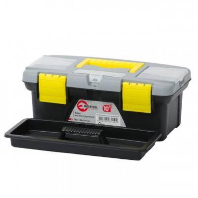 Будкрам купить Комплект ящиков для инструмента 3шт (ВХ-0310 10"/ВХ-0312 12"/ВХ-0314 14") INTERTOOL BX-0303 Комплект ящиков для инструмента 3шт (ВХ-0310 10"/ВХ-0312 12"/ВХ-0314 14") INTERTOOL BX-0303 10