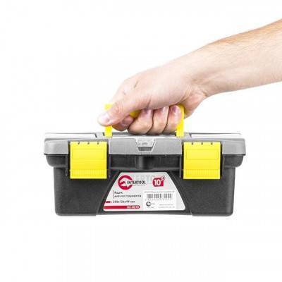 Будкрам купити Ящик для інструменту 10" 250*126*99мм INTERTOOL BX-0310 Ящик для інструменту 10" 250*126*99мм INTERTOOL BX-0310 8