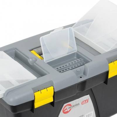 Будкрам купити Ящик для інструменту 23.5" 600*340*317ММ INTERTOOL BX-0323 Ящик для інструменту 23.5" 600*340*317ММ INTERTOOL BX-0323 3