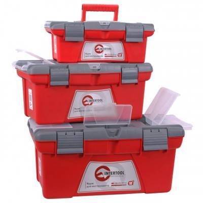 Будкрам купити Комплект ящиків для інструментів, 3 шт INTERTOOL BX-0403