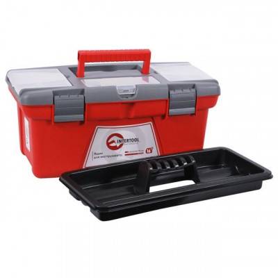 Будкрам купити Ящик для інструментів, 16 " 415X210X190 мм INTERTOOL BX-0416