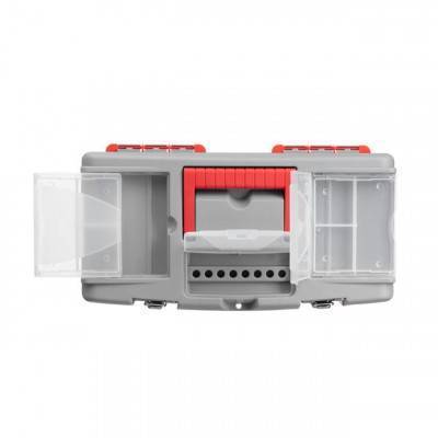 Будкрам купити Ящик для інструменту з металевими замками 13 " 335X185X130 мм INTERTOOL BX-0513 Ящик для інструменту з металевими замками 13 " 335X185X130 мм INTERTOOL BX-0513 6