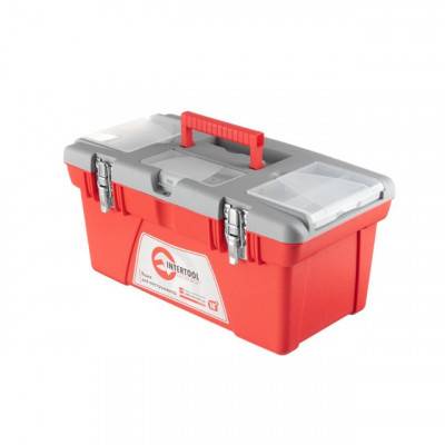 Будкрам купить Ящик для инструментов с металлическими замками, 18" 480x250x230 мм INTERTOOL BX-0518 Ящик для инструментов с металлическими замками, 18" 480x250x230 мм INTERTOOL BX-0518 7