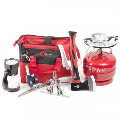 Будкрам купити Набір дачника INTERTOOL BX-0921 Набір дачника INTERTOOL BX-0921 2