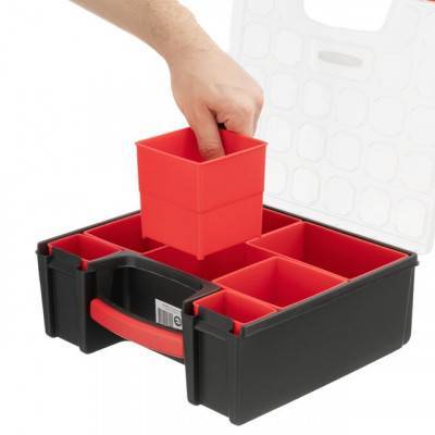 Будкрам купить Органайзер 12", 7 лотков, 31.5х27х11 cm INTERTOOL BX-4032 Органайзер 12", 7 лотков, 31.5х27х11 cm INTERTOOL BX-4032 3