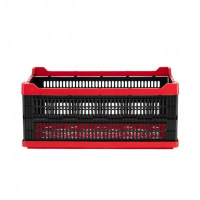 Будкрам купити Ящик складаний, пластиковий, завантаження 30 кг, 47 л., 600*400*260 мм, Матеріал 100% Первинний харчовий ПЕ INTERTOOL BX-6426 Ящик складаний, пластиковий, завантаження 30 кг, 47 л., 600*400*260 мм, Матеріал 100% Первинний харчовий ПЕ INTERTOOL BX-6426 5