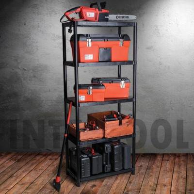 Будкрам купити Стелаж 28 " 710x380x1713 мм INTERTOOL BX-7028