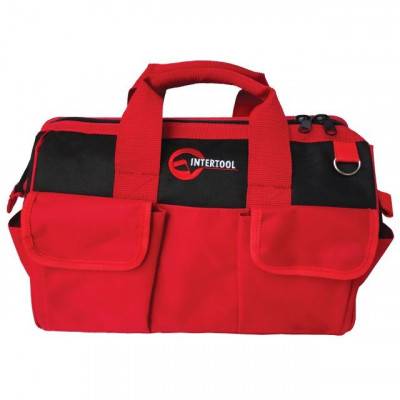 Будкрам купити Сумка для інструментів, 16 кишень 405 мм x 230 мм x 300 мм INTERTOOL BX-9005