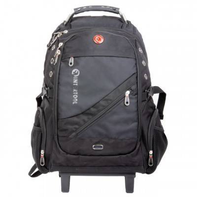 Будкрам купить Рюкзак дорожный, 3 отделения, 30 л. на колесах с телескопической ручкой INTERTOOL BX-9024 Рюкзак дорожный, 3 отделения, 30 л. на колесах с телескопической ручкой INTERTOOL BX-9024 2