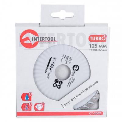 Будкрам купити Диск відрізний Turbo, алмазний 125 мм, 16-18% INTERTOOL CT-2002 Диск відрізний Turbo, алмазний 125 мм, 16-18% INTERTOOL CT-2002 3