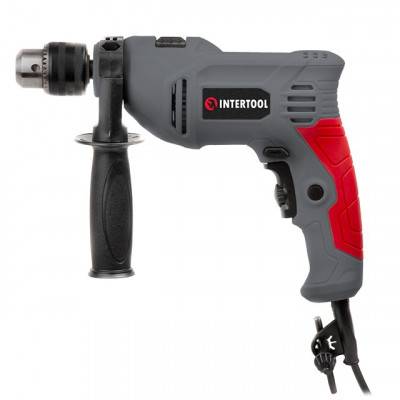 Будкрам купить Дрель ударная 750Вт, 0-3000 об/мин, 1.5-13мм реверс INTERTOOL DT-0111