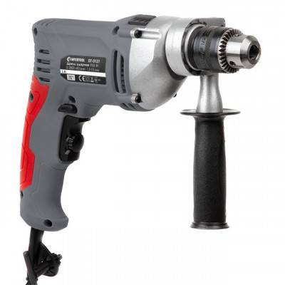 Будкрам купить Дрель ударная 950Вт, 0-2800 об/мин, 1.5-13мм, реверс, металлический корпус редуктора INTERTOOL DT-0121 Дрель ударная 950Вт, 0-2800 об/мин, 1.5-13мм, реверс, металлический корпус редуктора INTERTOOL DT-0121 4