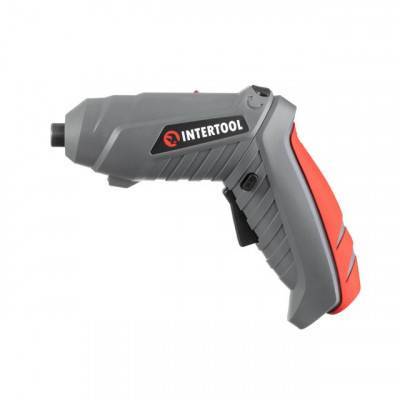 Будкрам купити Викрутка акумуляторна 3.6 В в кейсі INTERTOOL DT-0302 Викрутка акумуляторна 3.6 В в кейсі INTERTOOL DT-0302 2