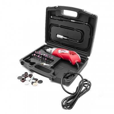 Будкрам купить Шлифмашина прямая (гравер) 170Вт, 8000-35000 об/мин, кейс, аксессуары 40 шт, гибкий вал INTERTOOL DT-0517 Шлифмашина прямая (гравер) 170Вт, 8000-35000 об/мин, кейс, аксессуары 40 шт, гибкий вал INTERTOOL DT-0517 8