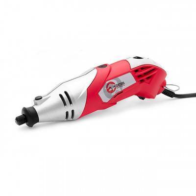 Будкрам купить Шлифмашина прямая (гравер) 170Вт, 8000-35000 об/мин, кейс, аксессуары 40 шт, гибкий вал INTERTOOL DT-0517