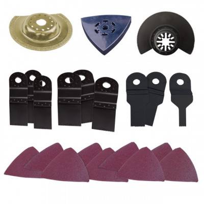 Будкрам купить Набор аксессуаров реноватору DT-0523/DT-0525, 21 ед. INTERTOOL DT-0526