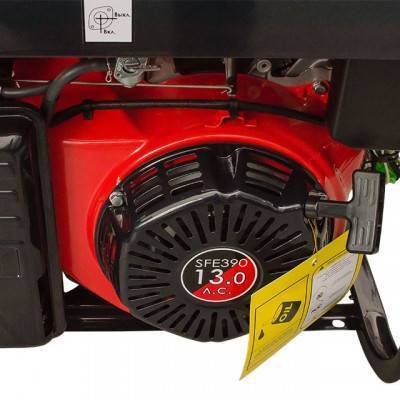 Будкрам купить Генератор бензиновый INTERTOOL DT-1155, 5.5 кВт/5 кВт, электрический и ручной пуск Генератор бензиновый INTERTOOL DT-1155, 5.5 кВт/5 кВт, электрический и ручной пуск 3