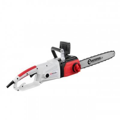 Будкрам купить Пила цепная электрическая 2400Вт, шина 40см, SDS-система натяжки цепи, прямой двигатель. INTERTOOL DT-2206