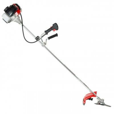 Будкрам купить Мотокоса 1.5 кВт/2 л.с., 43 см³, катушка, 3-х лопастной нож, фреза 40 зубъев, двухплечевой ранцевый ремень INTERTOOL DT-2232 Мотокоса 1.5 кВт/2 л.с., 43 см³, катушка, 3-х лопастной нож, фреза 40 зубъев, двухплечевой ранцевый ремень INTERTOOL DT-2232 2